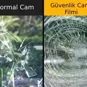 3m Güvenlik Cam Filmi